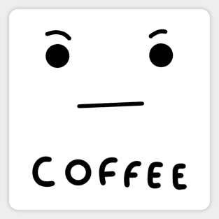 Coffee Face Magnet